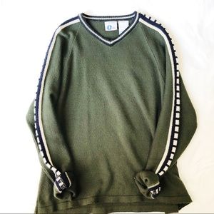 Vintage forest green sweater